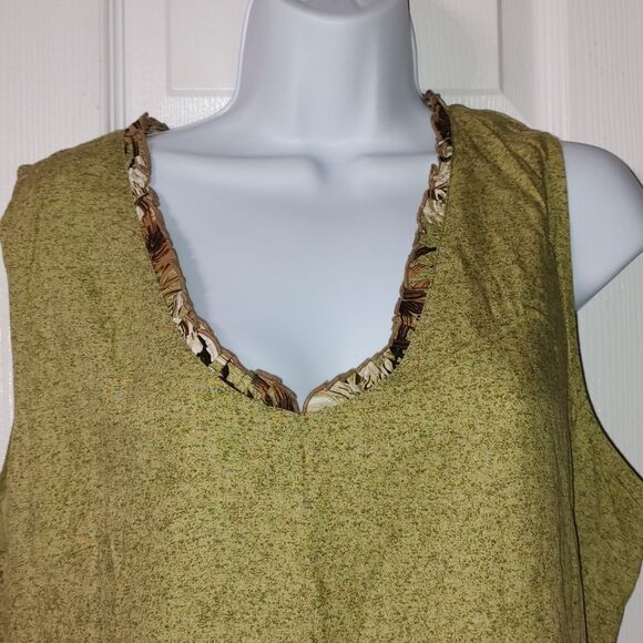 Paradiso 4 pc  beaded outfit  cropped pants and 3 various matching shirts  Sz XL - Picture 6 of 13